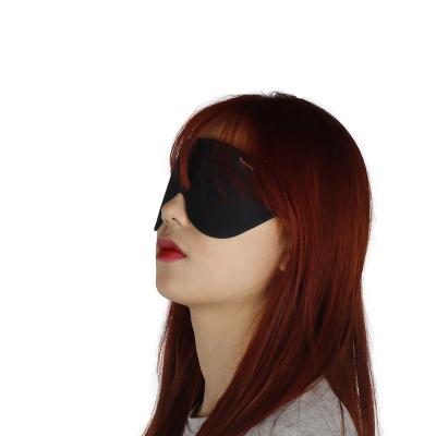 China Wholesale Anti-puffiness Cheap Black Adjustable Sleeping Eye Mask With Low Price for sale