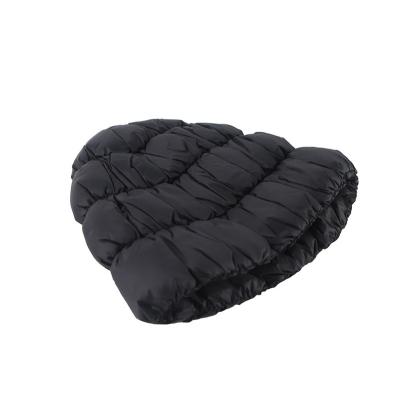 China Best Price Winter Waterproof And Windproof Outdoor Warm Black Down Hat for sale