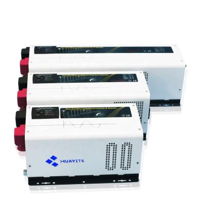 China HET 1KW 2KW 3KW 4KW 5KW 6KW Solar Inverters 24V 48V Off Grid Hybrid Inverters Pure Sine Wave Inverters 360*185*180MM for sale