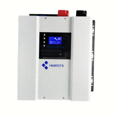 China Inverters 5KW 6KW 10KW 12KW Hybrid Solar Inverters Low Frequency Pure Sine Wave With MPPT Controller 60A  Factory Price 425*375*200MM for sale