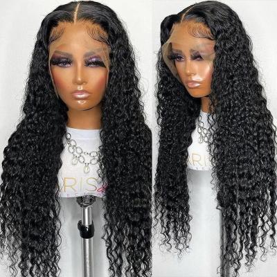 China Best Quality Hd Body Wave Loose Deep Wave 100% Virgin Hair Lace Frontal Wigs For 13*4 Lace Frontal Hair Wig for sale