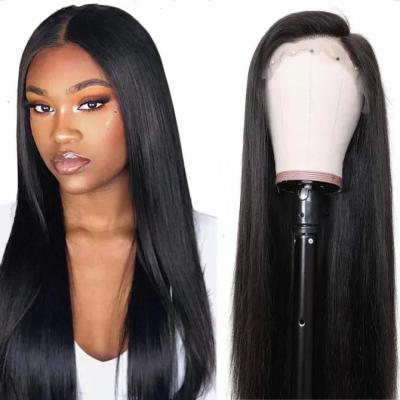 China 100% Virgin Straight 30inch Body Wave Good Quality Full Lace Wig Human Hair Front Wigs For 13*4 Lace Frontal Hair Wig for sale