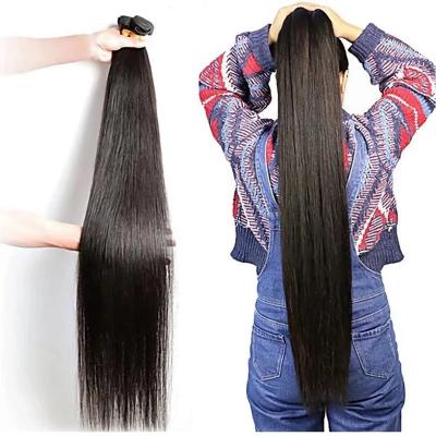 China 100% Human Hair, 30 Inches Straight Virgin Hair Bundle Wholesale Price, Hair Extensions Straight Hair Bundle Wig for sale