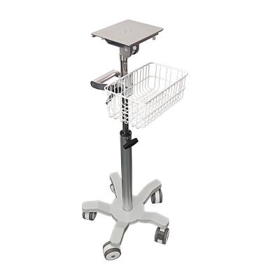 China Aluminum Alloy Chinese Material Vital Signs Monitor Cart Hospital Equipment Trolley for sale