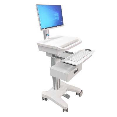 China Chinese Mobile Computer Drawer Information Hospital Medical Trolley for sale