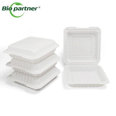 China Takeaway Food Container for Fast Food Prep Biopartner Restaurant Meal Prep Disposable zu verkaufen