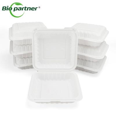 China Customized Logo Food Container for Casual Design Style Restaurant Carry Out Recyclable à venda