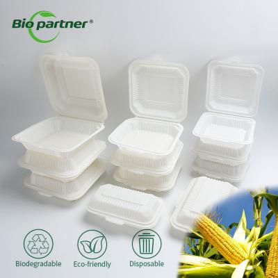 中国 3 Compartment Disposable Fast Food Container Packaging with Multi-functional Function 販売のため