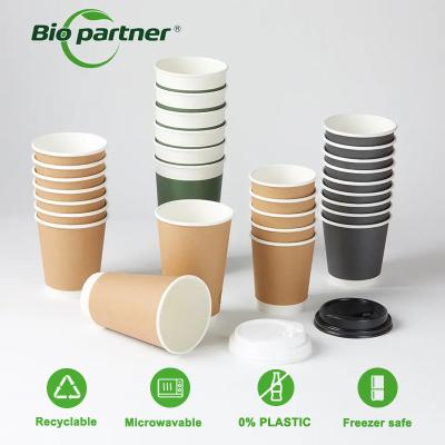 China Home Restaurant Bar Hotel Wedding Super Markets Promotions Disposable Paper Kraft Cup for sale