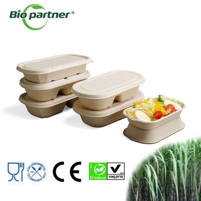 China Eco-Friendly Disposable Customizable Hot Soup Microwavable Bowls for Fast Food Salad for sale