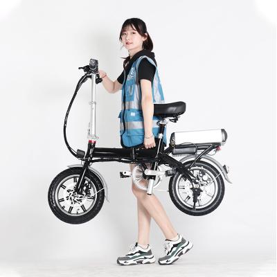 China Hot Selling Standard Easy Install To Customize Fold 750W Folding Electric Bicycle Fat Bike for sale