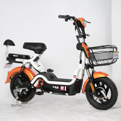 China Standard lead acid battery e hot bike design electric bicycle with detachable charging for sale