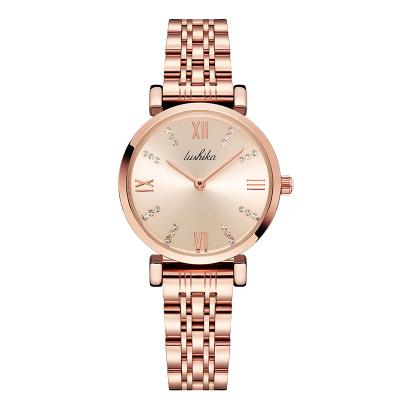 China 2021 Hot Selling Chronograph Women's Watch Women's Quartz Watch Present Valentine's Day Gift For Girlfriend Watch Band Set for sale