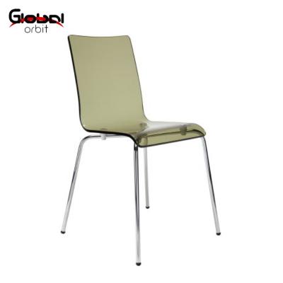 China Modern Dining Chair High Quality Design Acrylic Dining Chairs And Plastic Chair for sale