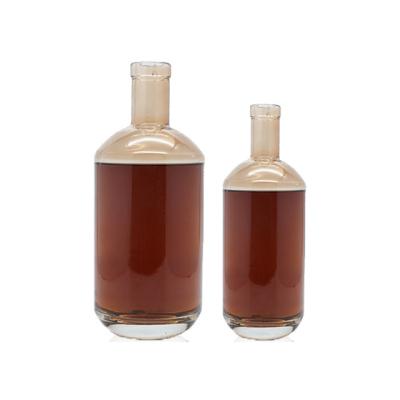 China Custom Super Beverage Flint Thickened Glass 750Ml Vodka Spirits Empty Glass Bottle Supplier for sale