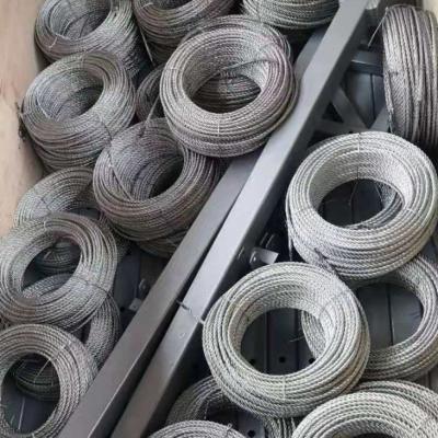 China Easy Cut Suspended Platform Steel Wire Rope Steel For Zip Suspended Work Platform Xiangxing Series 1370-2160MPA Folding Within 7 Days CN; HEB for sale