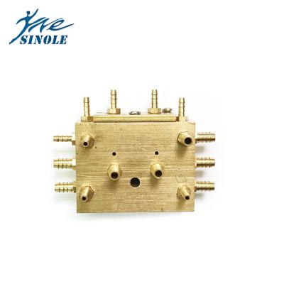 China Sinole Box Inline Valve With 18 Nozzle For Dental Chair 12-04 for sale