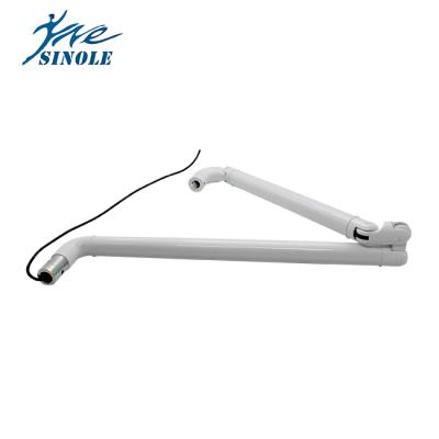 China Composite Materials Dental Round Sinole Lamp Arm For Dental Chair for sale