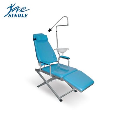 China Basic Style Sinole Portable Dental Foldable Chair With Low Price for sale