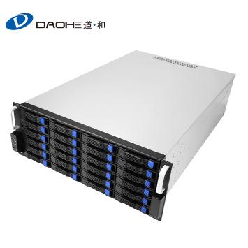 China 4u 24bays server jbod server NAS case with 12G expander card hdd docking station for sale