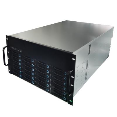 China SGCC DAOHE 6U 48bay 6G/b expander motherboard storage rackmount chassis for sale