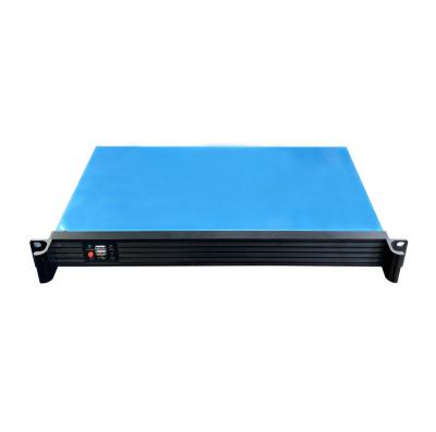 China With Fan 19inch Server Case 255mm Length 1u Chassis Rackmount Desktop ITX Mini Rack Case for sale