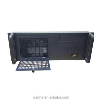 China With Fan 4U Short Rack Mount Split Cabinet Industrial PC Case Server Chassis for sale