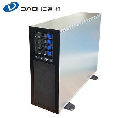 China With Fan 2018 Full Aluminum Server Case OEM/ODM Tower 4GPU NAS For Computer for sale