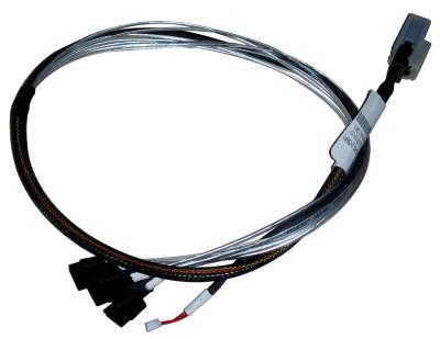 China Mini SAS 8087 Server Cable - 4 sata server case cables 70cm use in storage case 8087 reverse data cables for sale