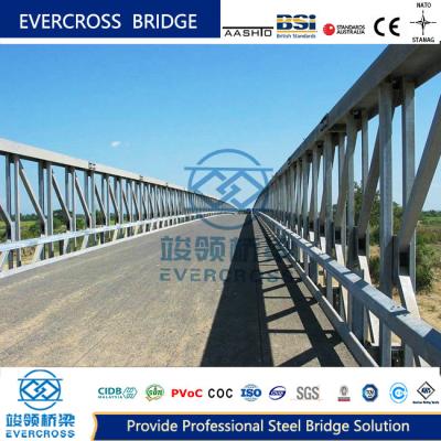 China Customizable Metal Pedestrian Bridge Modular Bridge Construction For Large Span for sale