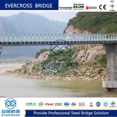 China Customized Modular Pedestrian Bridge Galvanized For Parks Walkways for sale