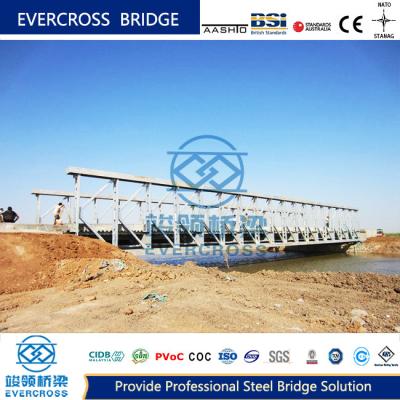 China Detachable Modular Steel Bridge Custom Steel Bridge  Long Life Span for sale