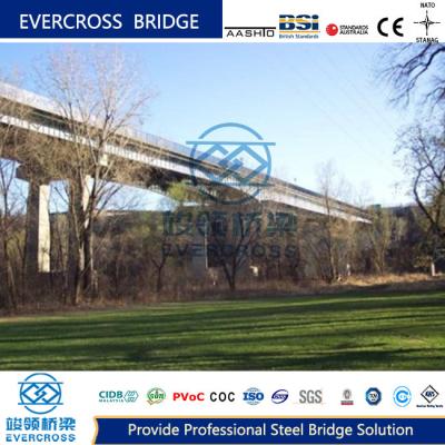 China Placa de aço de estrutura simples ponte de vigas galvanizadas a quente para rodovias à venda