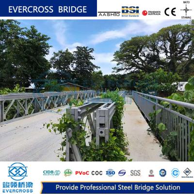 China CB100 CB200 Tipo Compacto Bailey Ponte Rodoviária de Aço Ponte Com Deck de Aço à venda