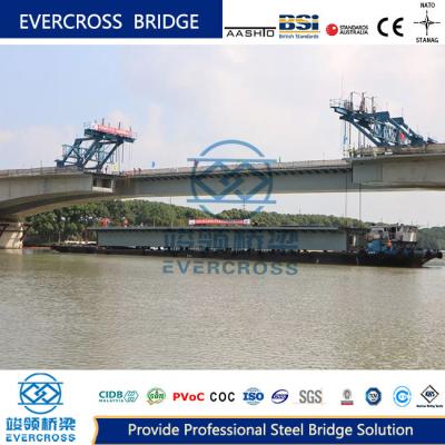 China High Strength Q345B-Q460C Grade Steel Box Bridge Prefabricated Steel Bridge for sale