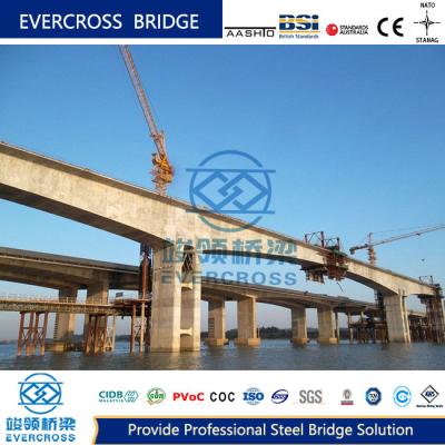 Κίνα 3m ύψος Steel Box Girder Bridge Ανθεκτική σε καιρικά φαινόμενα Μοδική ατσάλινη γέφυρα προς πώληση