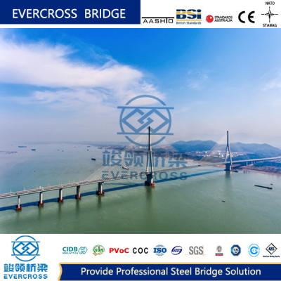 China Highway Galvanization Composite Beam Bridge Plate Girder Bridge Long Span for sale