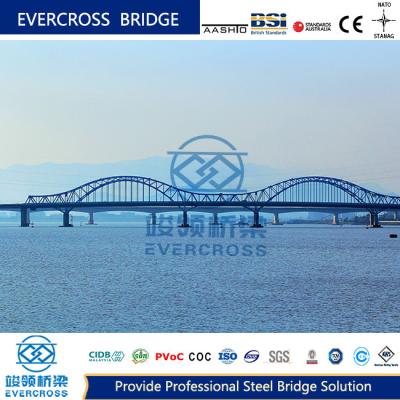 China Highway Composite Beam Bridge Steel Truss Bridge Light Weight for sale