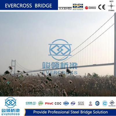 China Flexible Durable Steel Wire Suspension Bridge Customized For High Load for sale