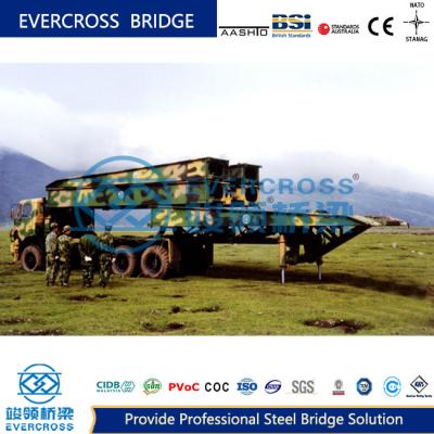 China ASTM Heavy Loading Emergency Bridge Prefabricated Steel Bridge With Long Life for sale