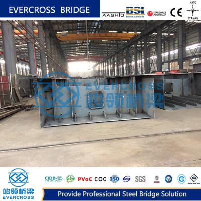 China Customizable Coated Bridge Steel Structure Rapid Assembly Anti Seismic for sale