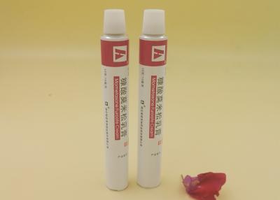 China Salben-zusammenklappbares Rohr Durchmessers 16mm, 10g leeren Lotions-Rohre mit Überwurfmutter zu verkaufen