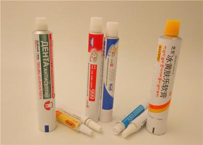 China  Cream Ointment Gel Aluminum Squeeze Tubes With Full Printing , Aluminum Pharma Tube for sale