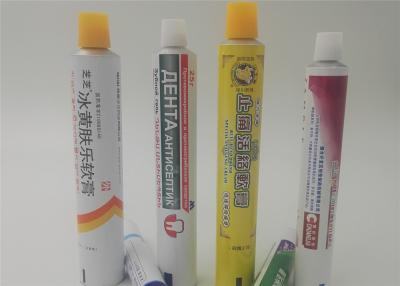 Chine Tubes pliants en aluminium de tube enduit interne argenté avec le latex, tout le tube en aluminium de Pharma à vendre