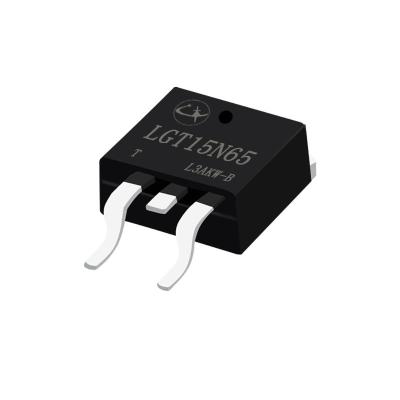 China Alta Eficiência 15A 650V Alta Potência IGBT TO-263C Para Controle do Motor à venda