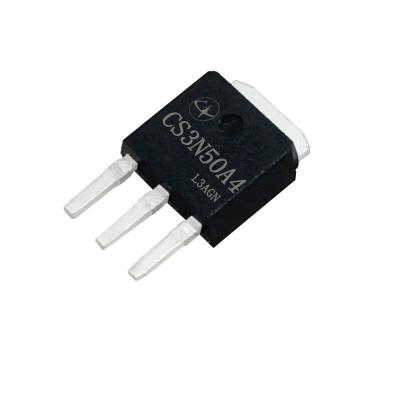 Chine 3A 500V 2.85Ω TO-251 MOSFET à haute puissance industriel à plusieurs canaux à vendre