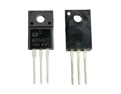 Chine Rénommé Lingxun Low VF MBR1045FCT Diodes de barrière Schottky pour une alimentation électrique rentable à vendre