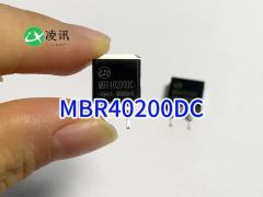 MBR40200DC Low VF Schottky Barrier Diodes