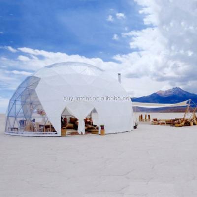 China High Quality Bohemian Style Outdoor Glamping Dome House Goadesic Hotel Dome Tent for sale