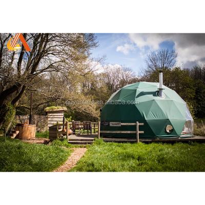 China Geodesic dome bohemian style bedroom around Tenda Lipat tent for sale